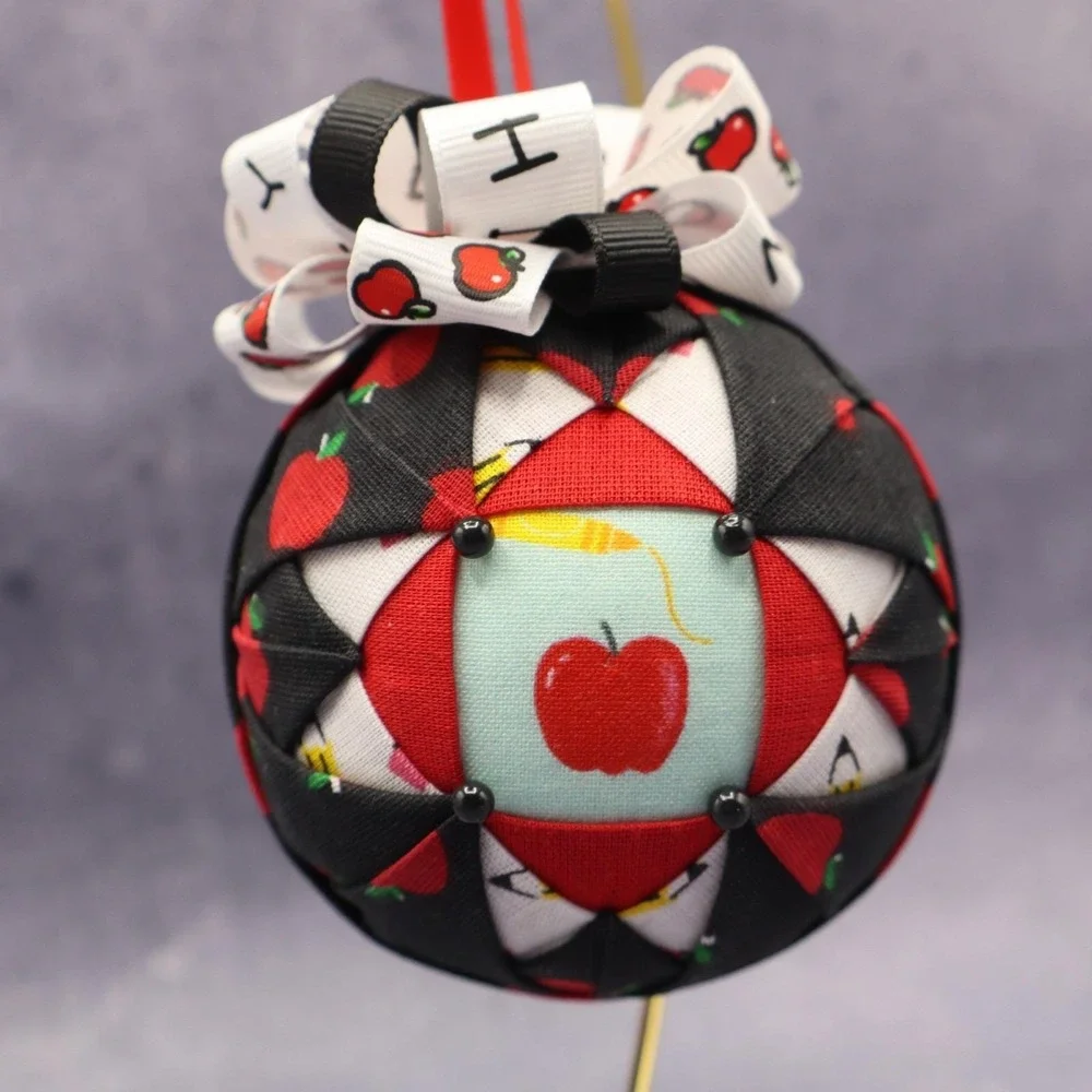 Bee School Teacher Christmas Tree Ornament 3